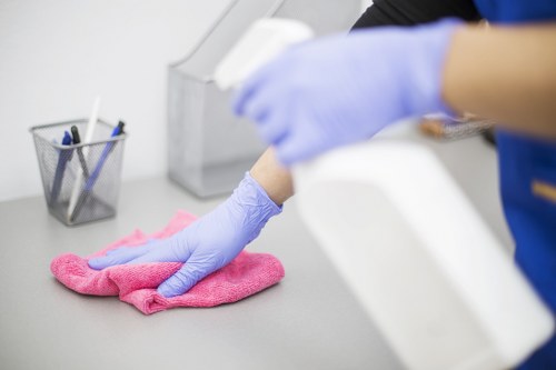 Carpet cleaners in Belgravia performing careful professional carpet care