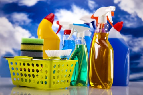 Carpet cleaning team promoting recycling and sustainability in Belgravia
