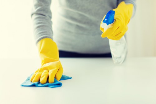 Manager assessing supplier compliance and risk controls