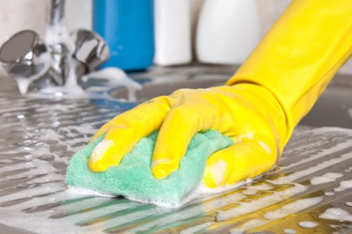 Commercial office cleaning for a Belgravia business property